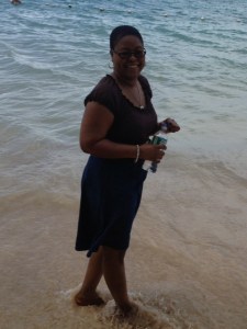 Me by the beach at Dunns River