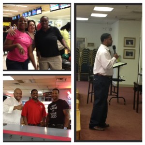 Minister Kenny Pugh & the people! 